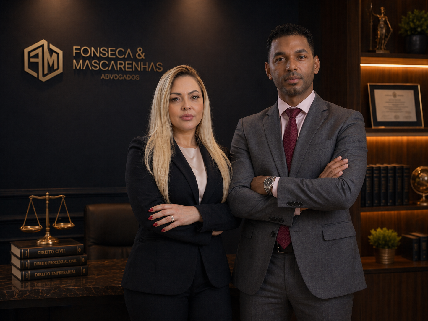 Júlio César Fonseca de Almeida Júnior e Erica Fernanda Mascarenhas de Almeida